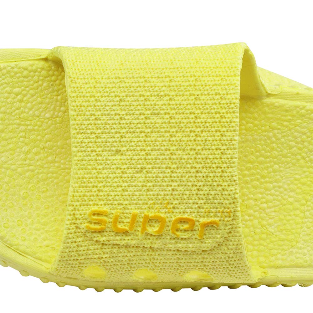 دمپایی مخصوص حمام زنانه مدل سوپر رنگ زرد